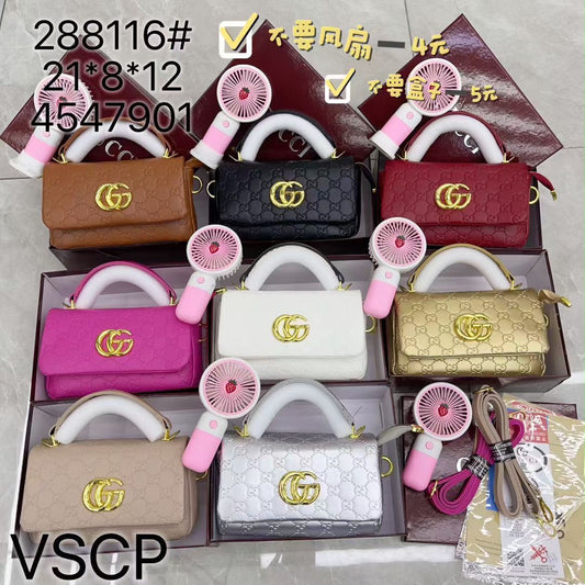 LUXURY GUCCI BOXED NAG + FAN