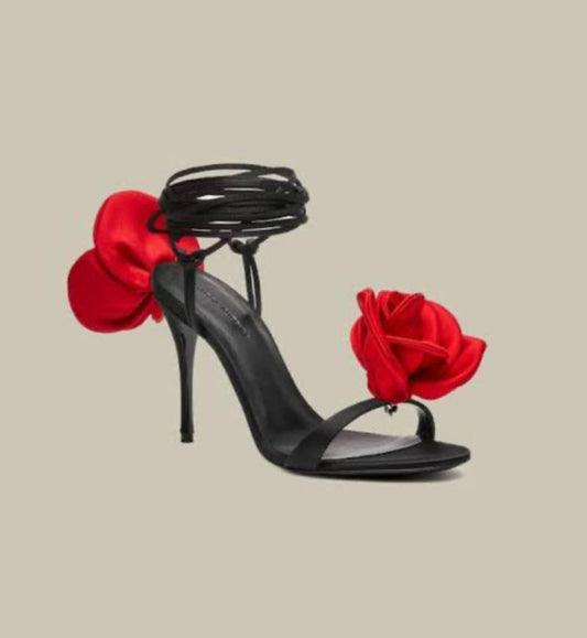 LUXURY EGO FLOWER HEEL