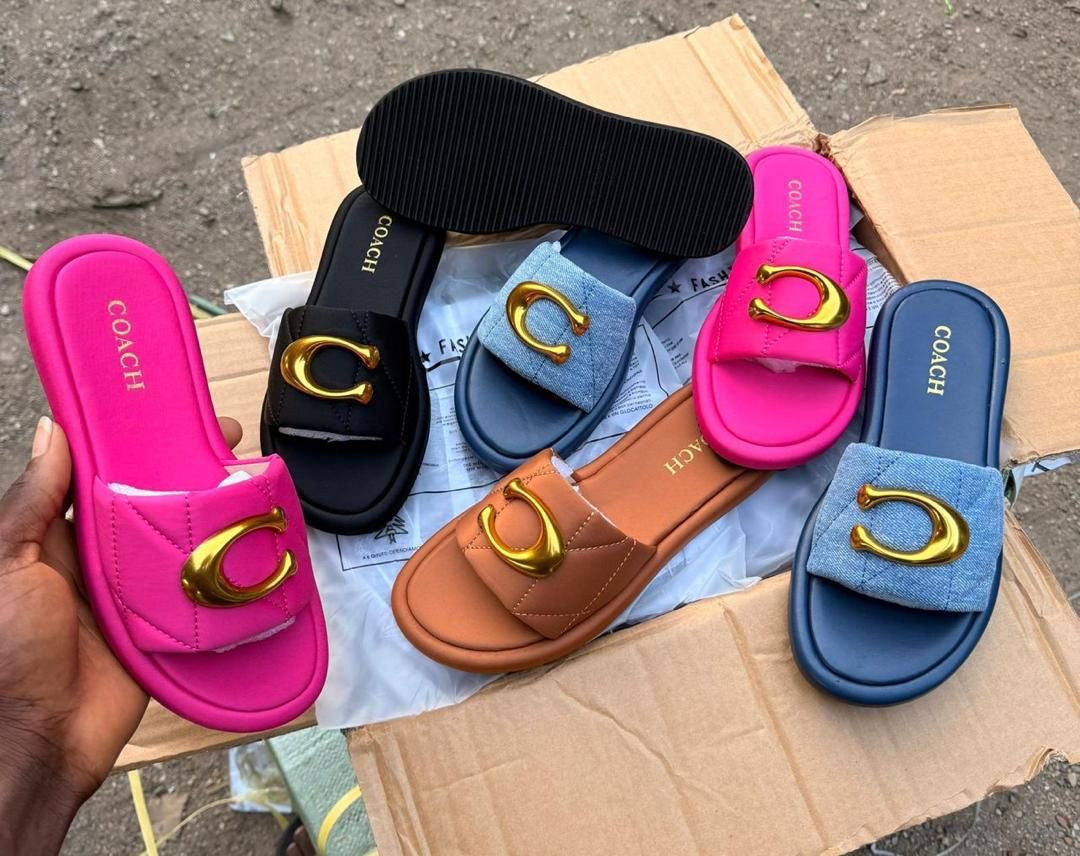 COACH SLIPPERS