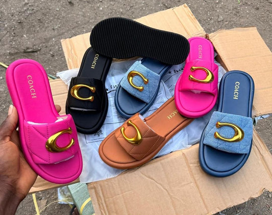 COACH SLIPPERS