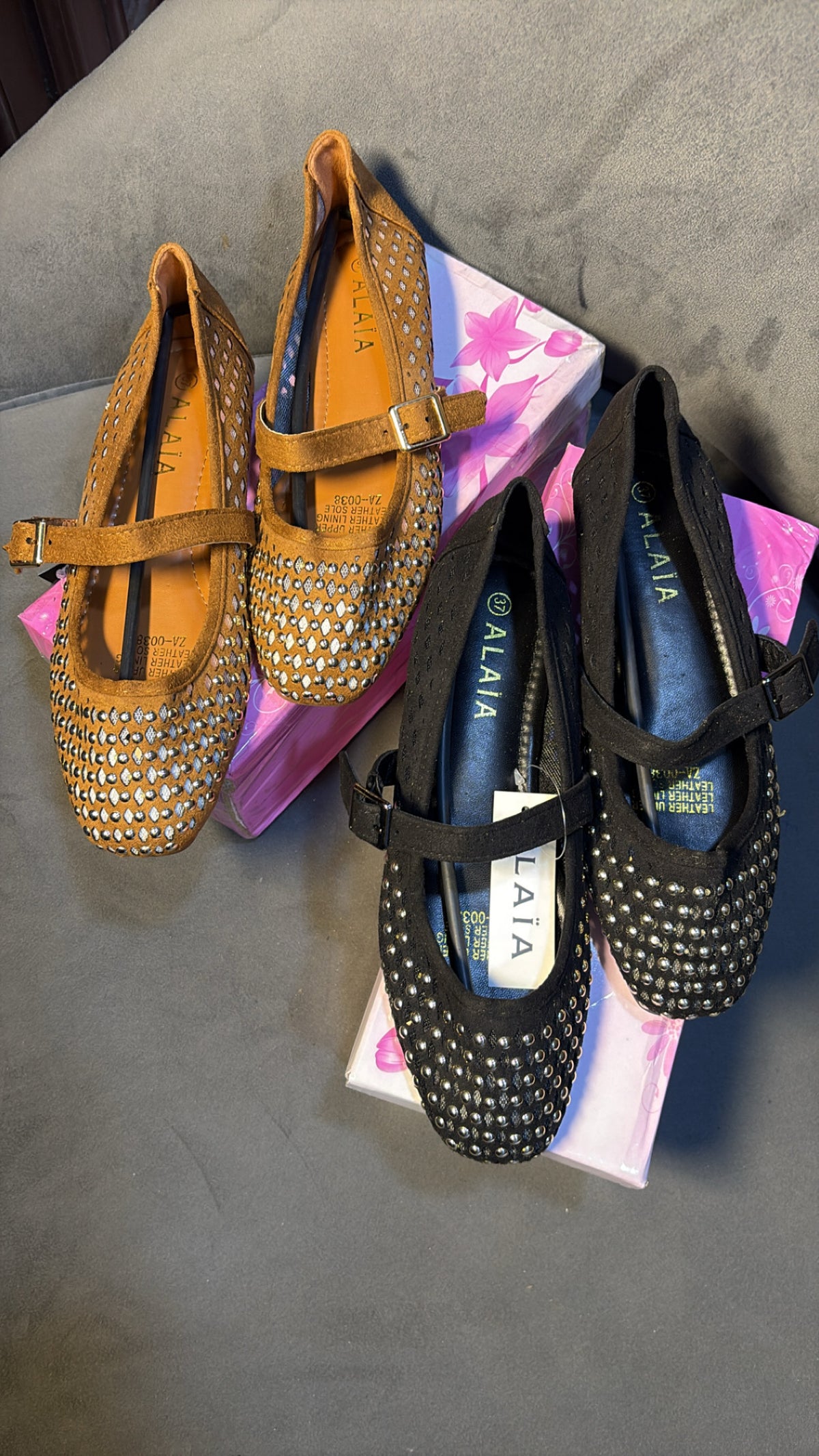 ALAIA BALLERINA FLAT 3