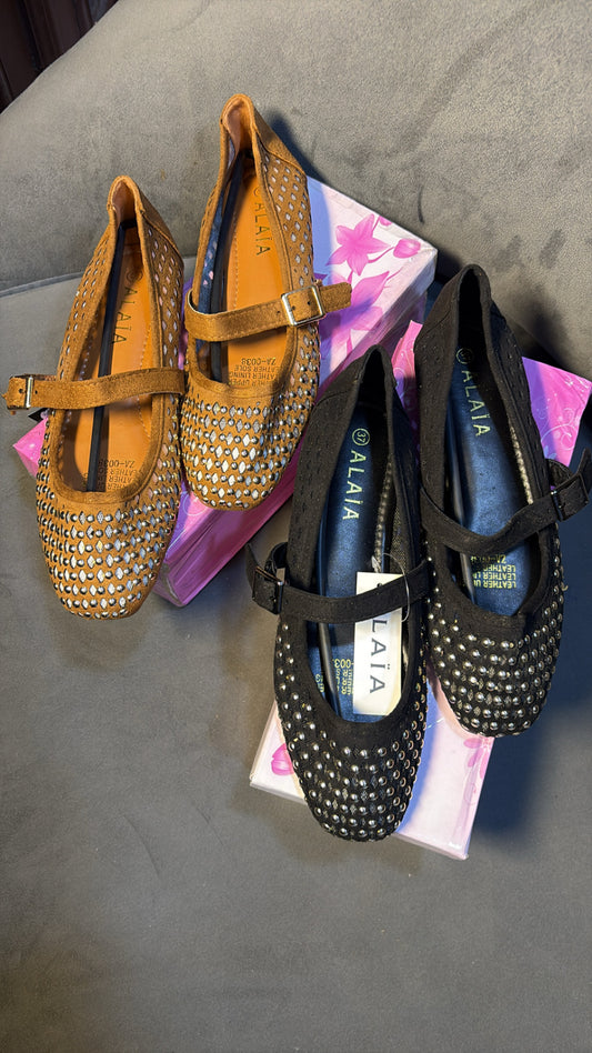 ALAIA BALLERINA FLAT 3