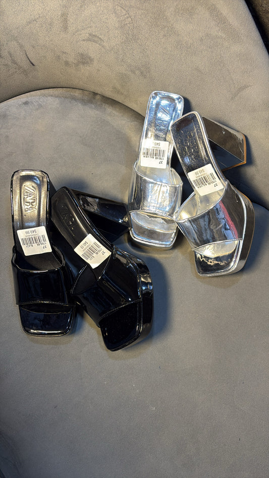 LUXURY GLOSSY ZARA HEEL