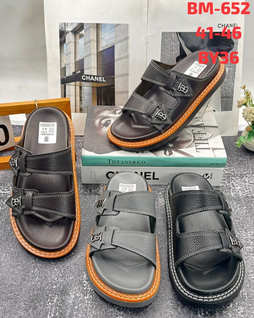 BURBERRY MENS SLIPPERS