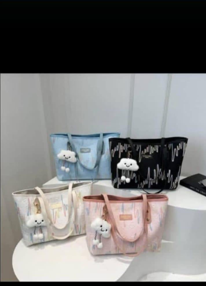 CAHRES & HEKA FASHION TOTE BAG WITH TEEDY