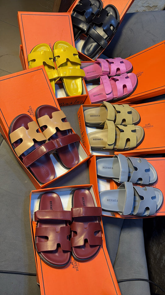 LUXURY BOXED HERMES SLIPPERS