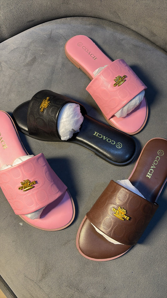COACH SLIPPERS