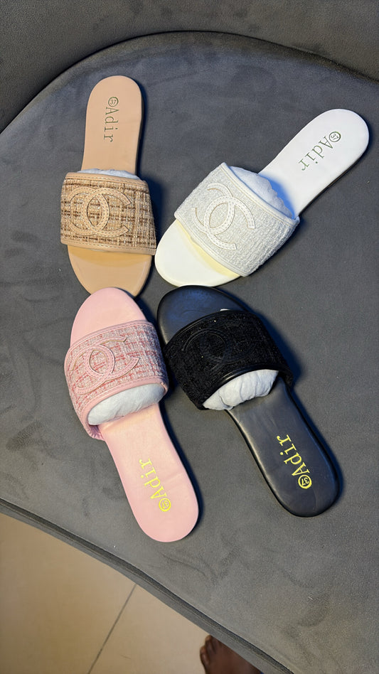 CHANNEL SLIPPERS