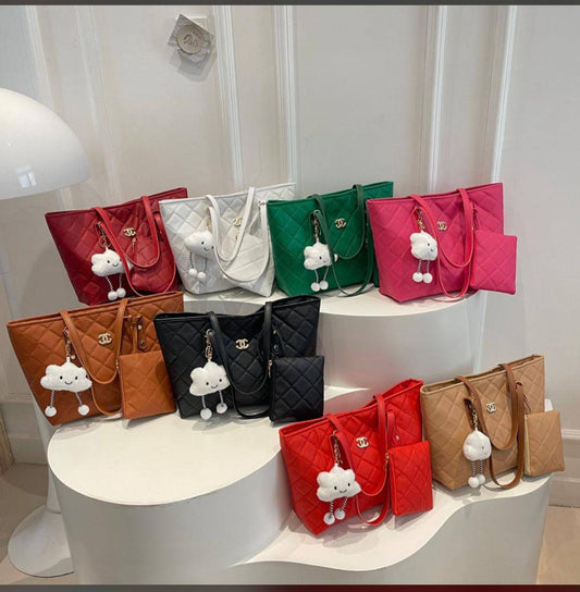 CHANNEL TOTE BAG